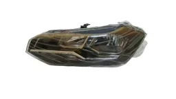 Farol Esquerdo Polo Virtus 18/22 Masc Negra Friso Cromado